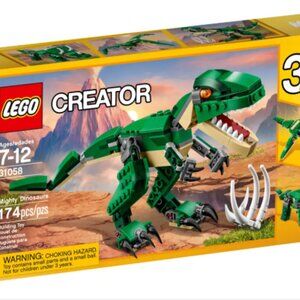 LEGO CREATOR: Mighty Dinosaurs (31058) Incomplete Set